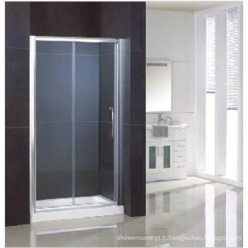 Porte de douche coulissante en verre trempé Ws-S120